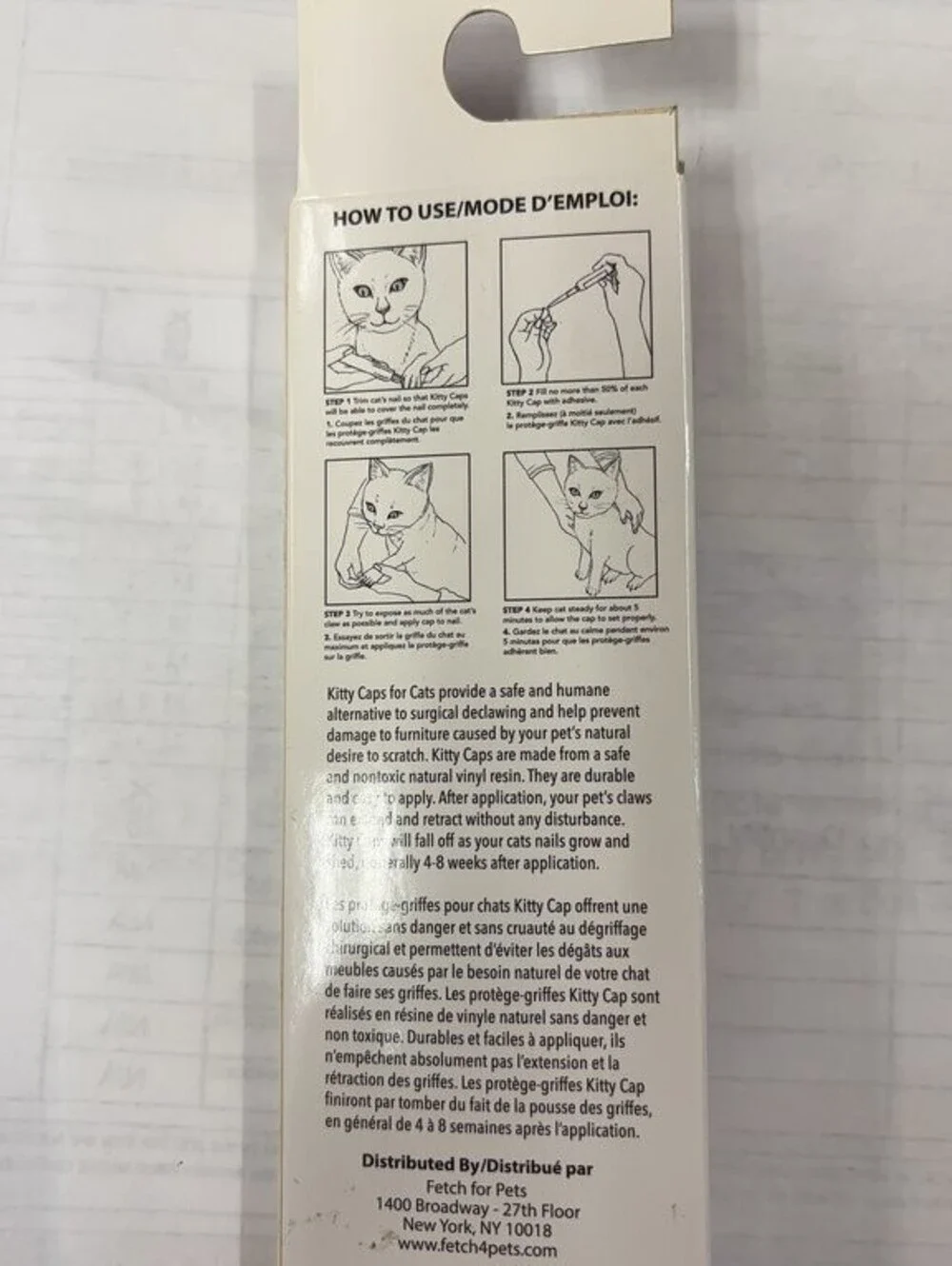 Kitty Caps Nail Caps for Cats XS